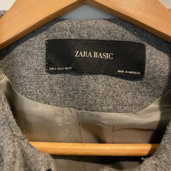 Gray Zara sleeveless trench - Picture 5 of 5